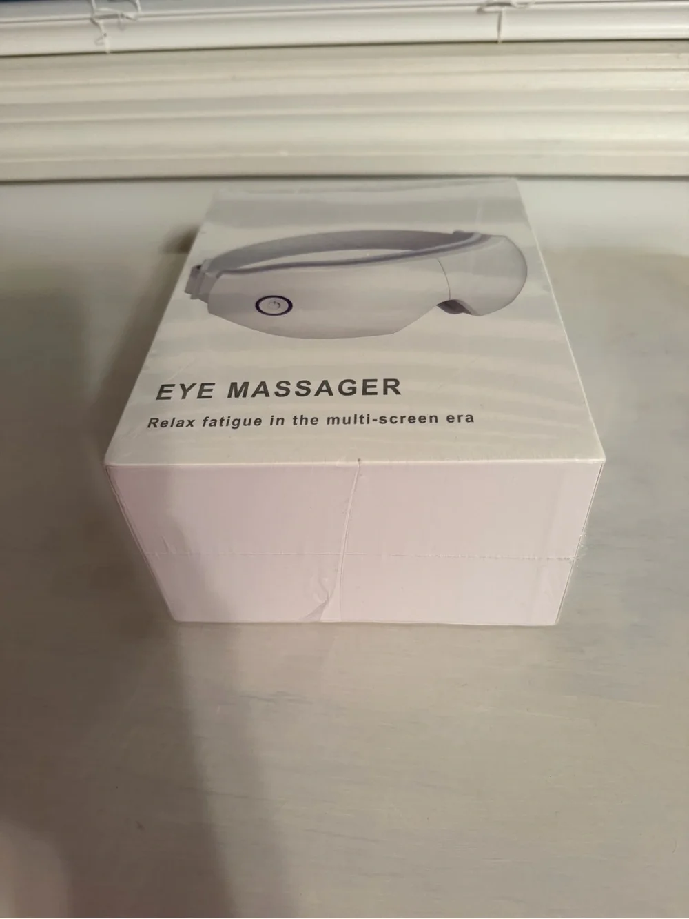 Eye Massager Heat Vibration Rechargeable Eye Care Relaxation Mask New